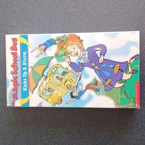 **4/$20** The Magic School Bus Kicks up a Storm VHS tape